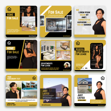 Realtors Canva templates